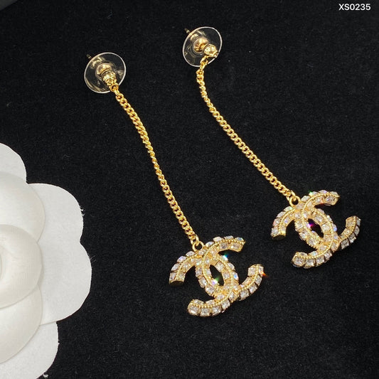 2025 Crystal Diamond Drop Earrings