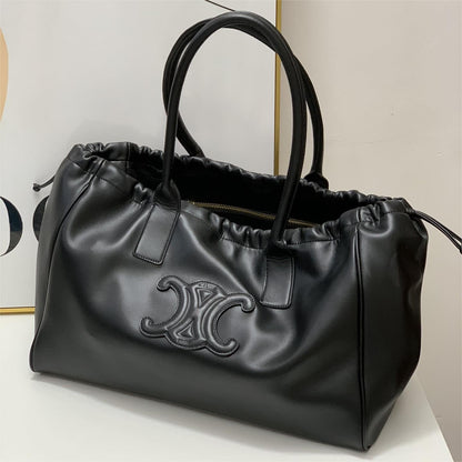 2025 Bag Drawstring Cuir Triomphe Bag CE1