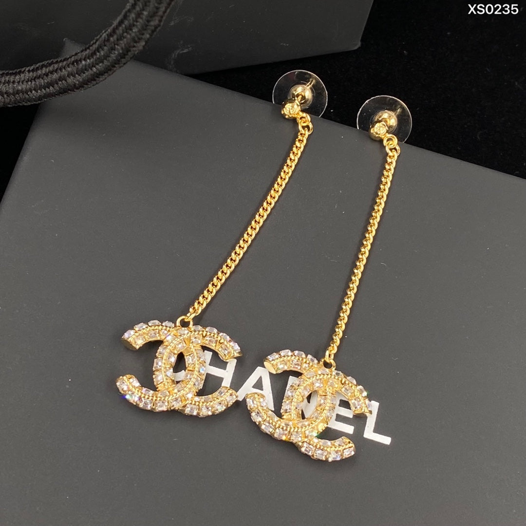 2025 Crystal Diamond Drop Earrings