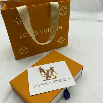 2025 Letter Chain Earrings