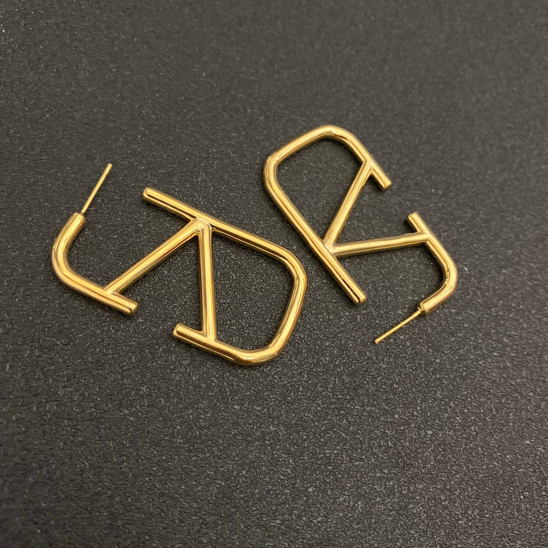 2025 Classic Logo Large Earrings