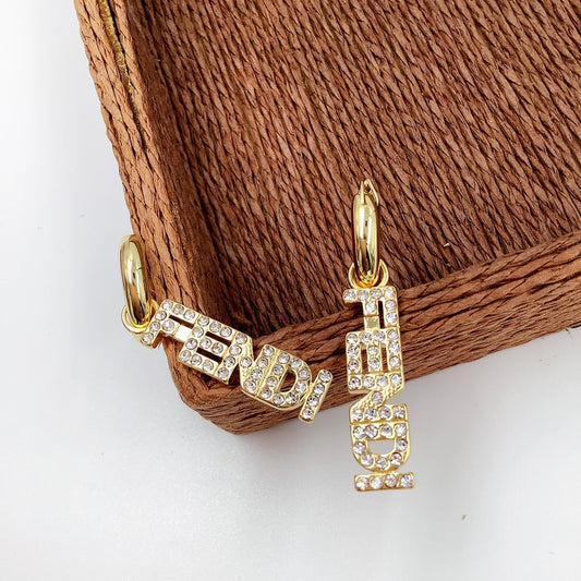 2025 Diamond Logo Earrings