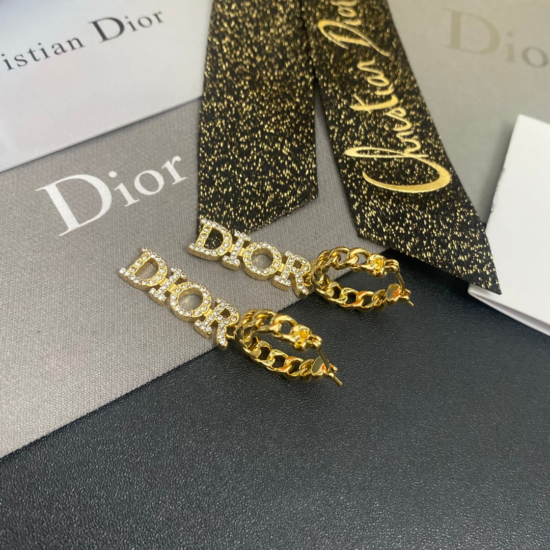 2025 Diamond Inlaid Earrings