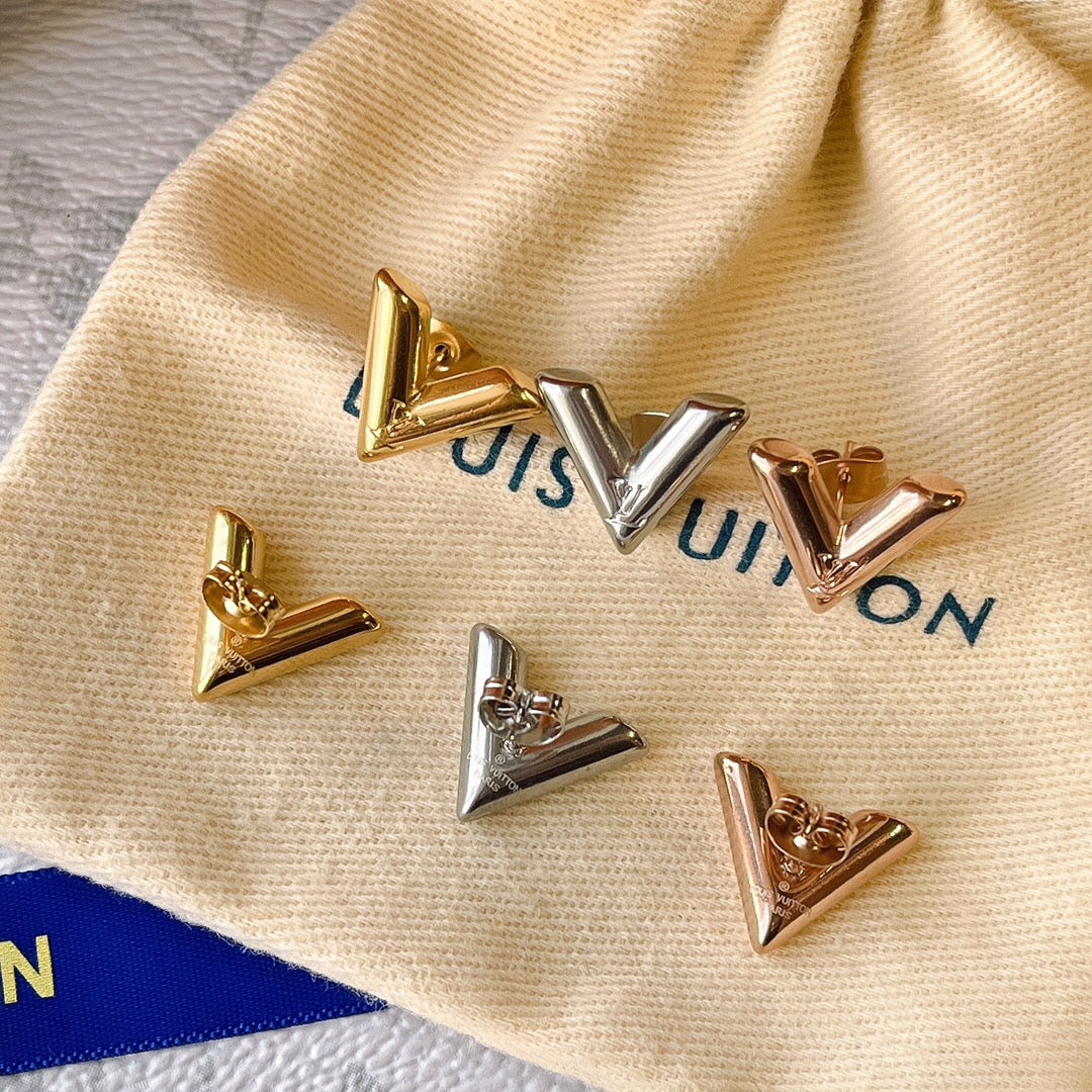 2025 Versatile V Letter Stud Earrings