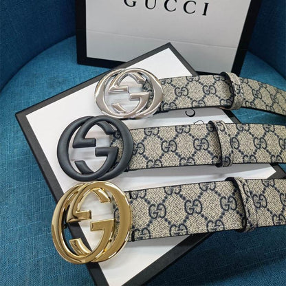 2025 3 Colors  Double G Leather Belt
