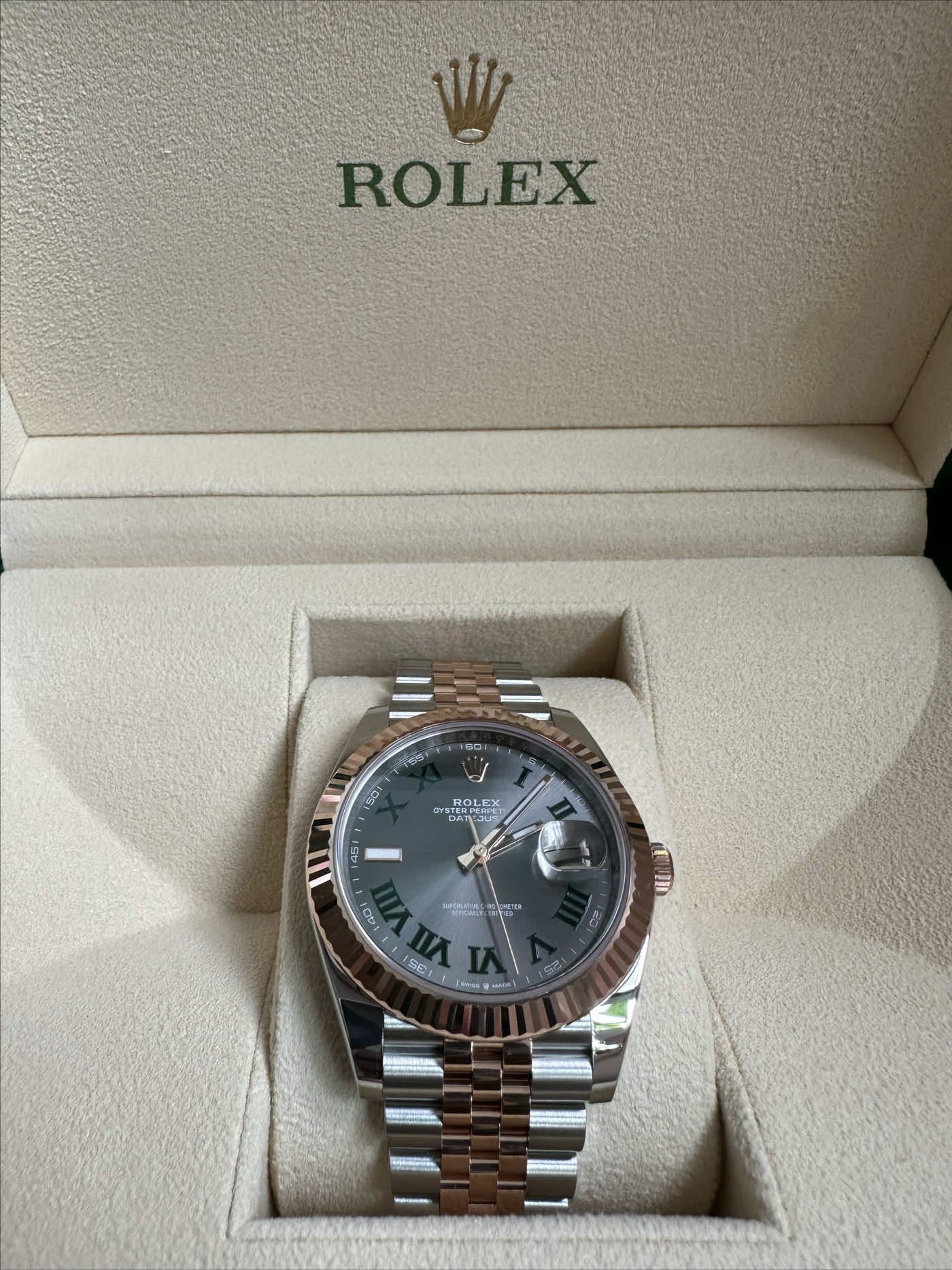 Datejust series m126333-0020 watch