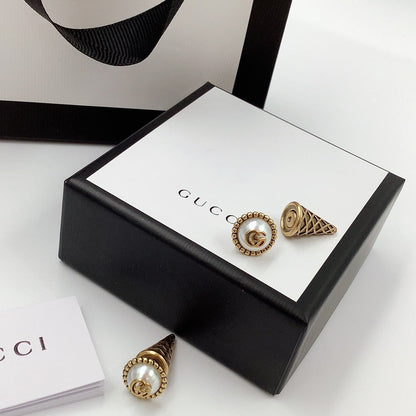 2025 Vintage Ice Cream Pearl Earrings