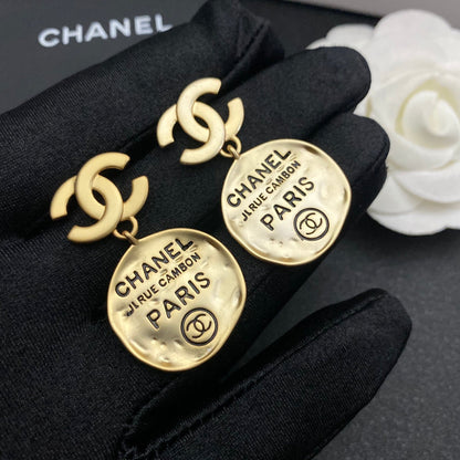 2025 Vintage Alphabet Irregular Earrings