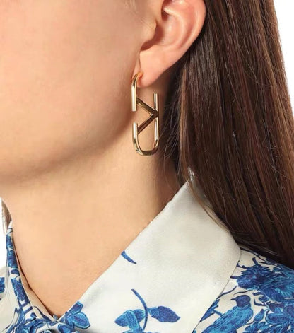 2025 Classic Logo Large Earrings