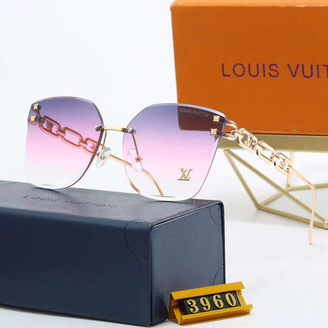 2025 Frameless gradient sunglasses 3960