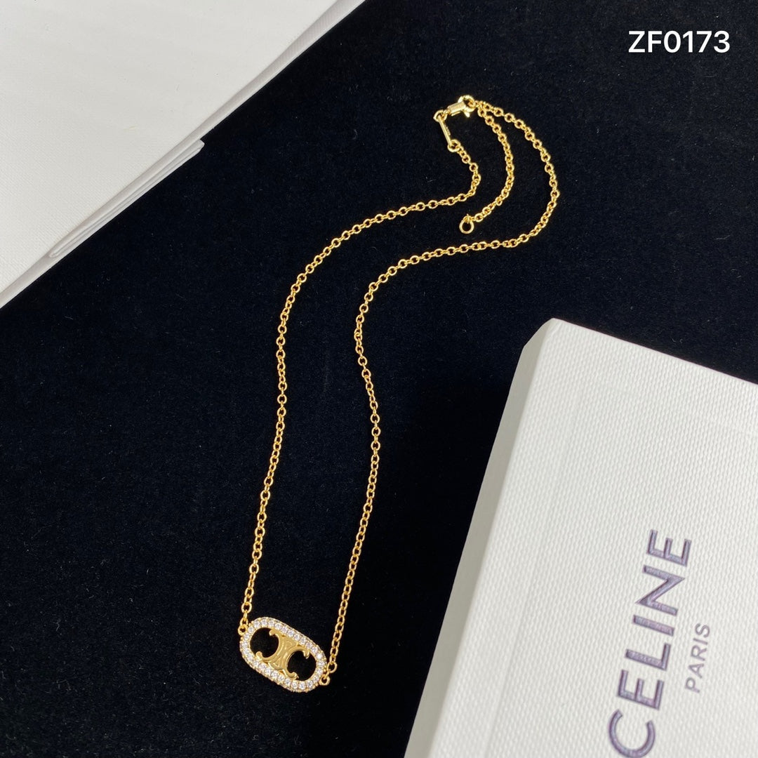 2025 Crystal Diamond Earrings Bracelet Necklace Set