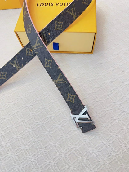 2025 Soft pebbled calfskin belt width 3.0cm