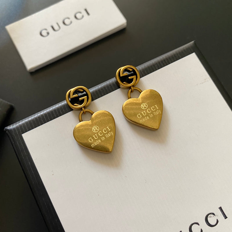 2025 Vintage Heart Shape Earrings