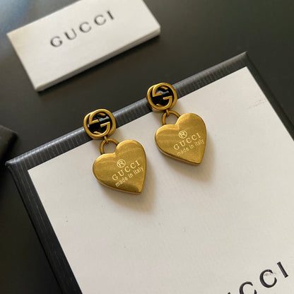 2025 Vintage Heart Shape Earrings