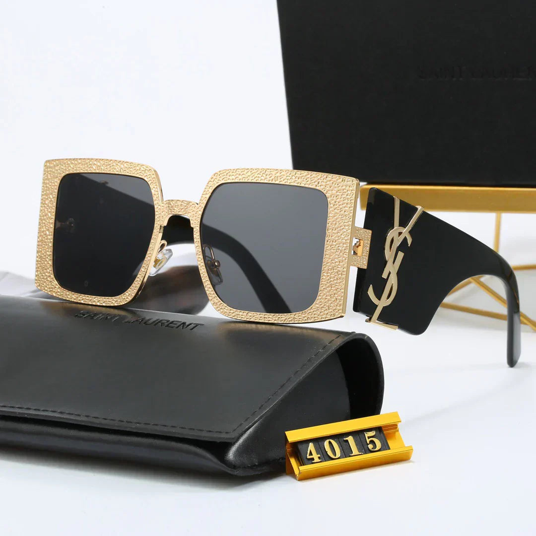 2025 Textured Metal Frame Sunglasses