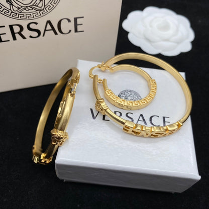 2025 High Quality Double hoop earrings