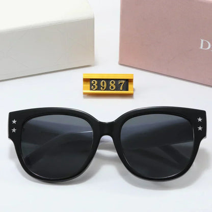 2025 Fashionable Semi-circular Color Matching Sunglasses 3987