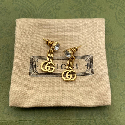 2025 Crystal Diamond Chain Earrings