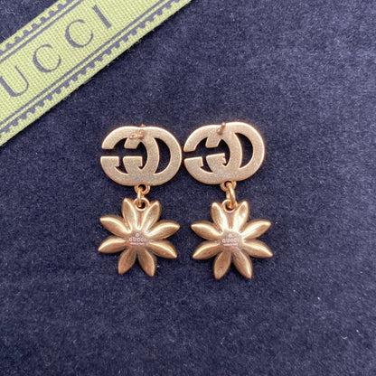 2025 Colored Diamond Sunflower Earrings