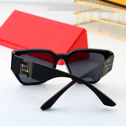 2025 High-end large-frame slim sunglasses