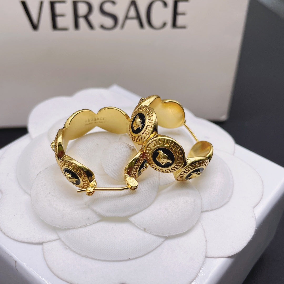 2025 Vintage Monogram Earrings