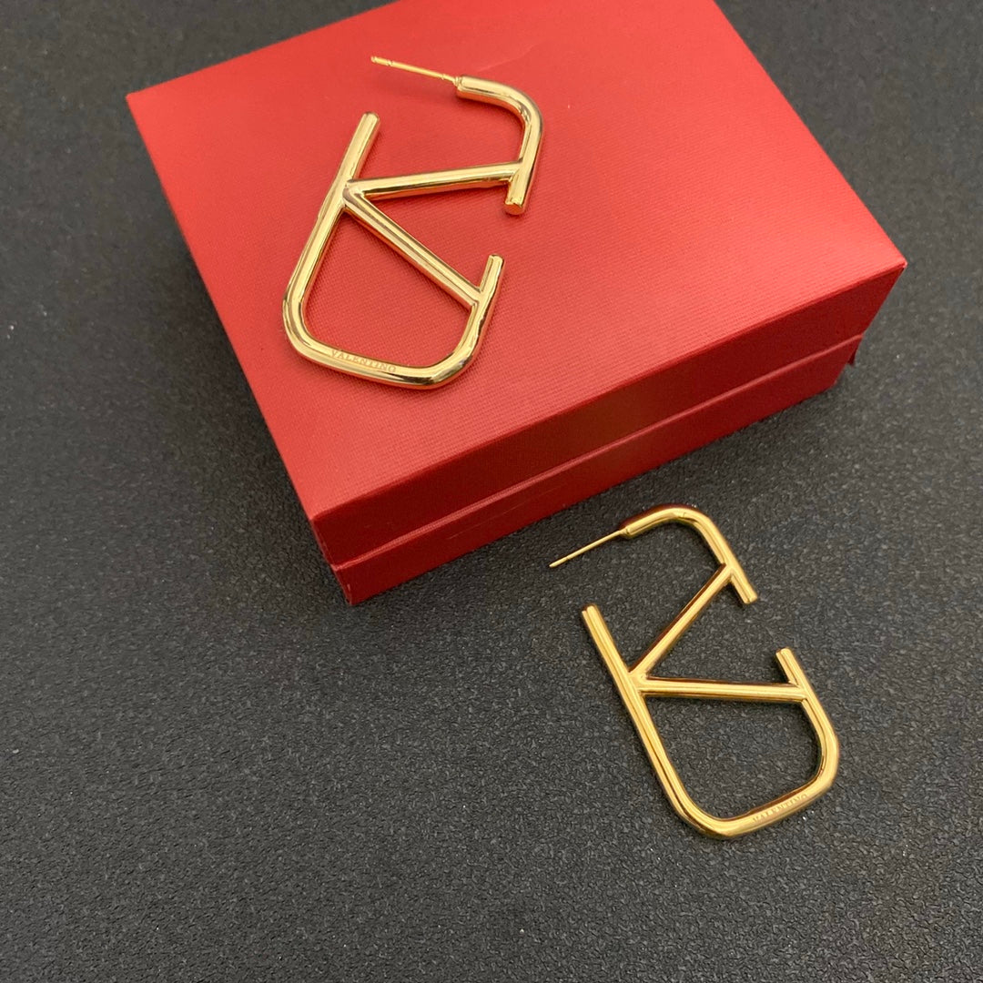 2025 Classic Logo Large Earrings