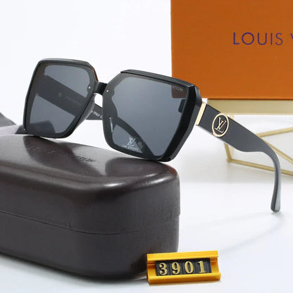 2025 Large frame retro anti-glare sunglasses