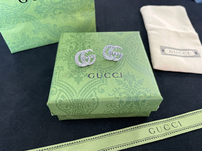 2025 Elegant Sparkling Diamond Stud Earrings