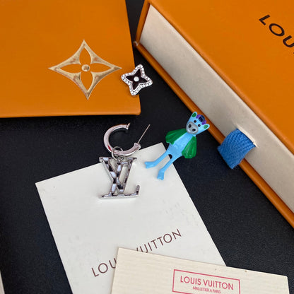 2025 Angel Pig 3 Piece Earrings