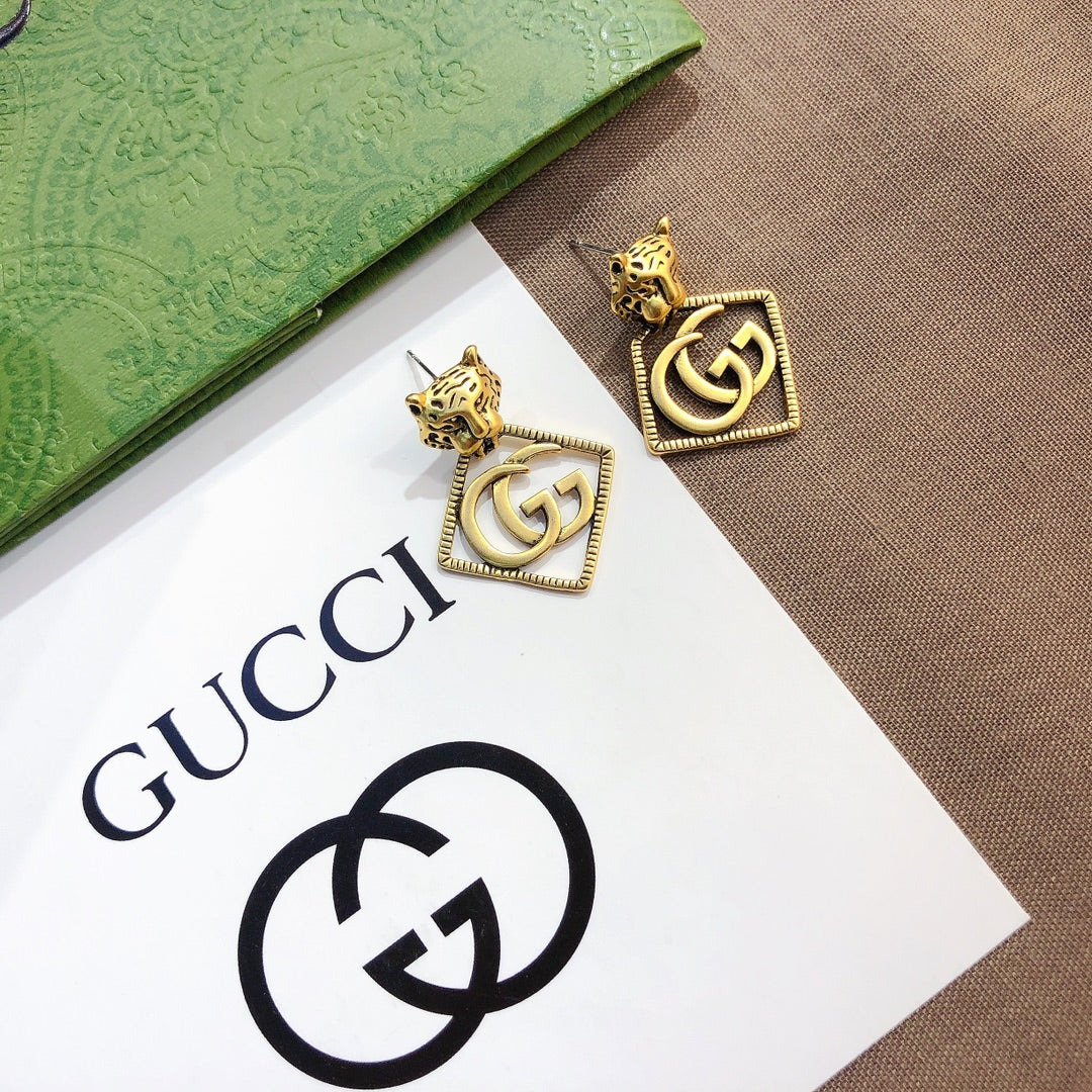 2025 Vintage Leopard Earrings