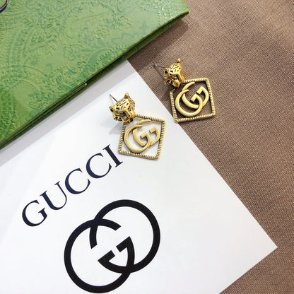 2025 Vintage Leopard Earrings