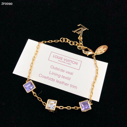 2025 Diamond Geometric Bracelet and Necklace