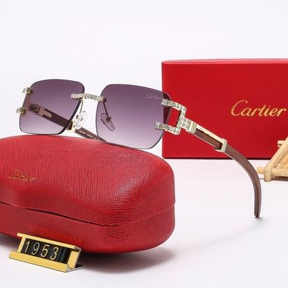 2025 6 Colors Dimond Sunglasses—1953