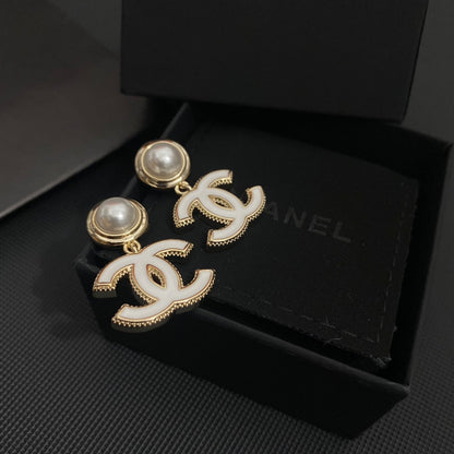 2025 Temperament Epoxy Pearl Earrings