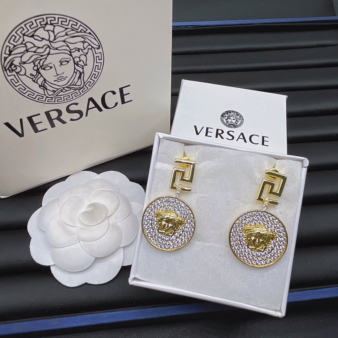 2025 Vintage Full Diamond Maze Earrings