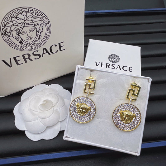 2025 Vintage Full Diamond Maze Earrings