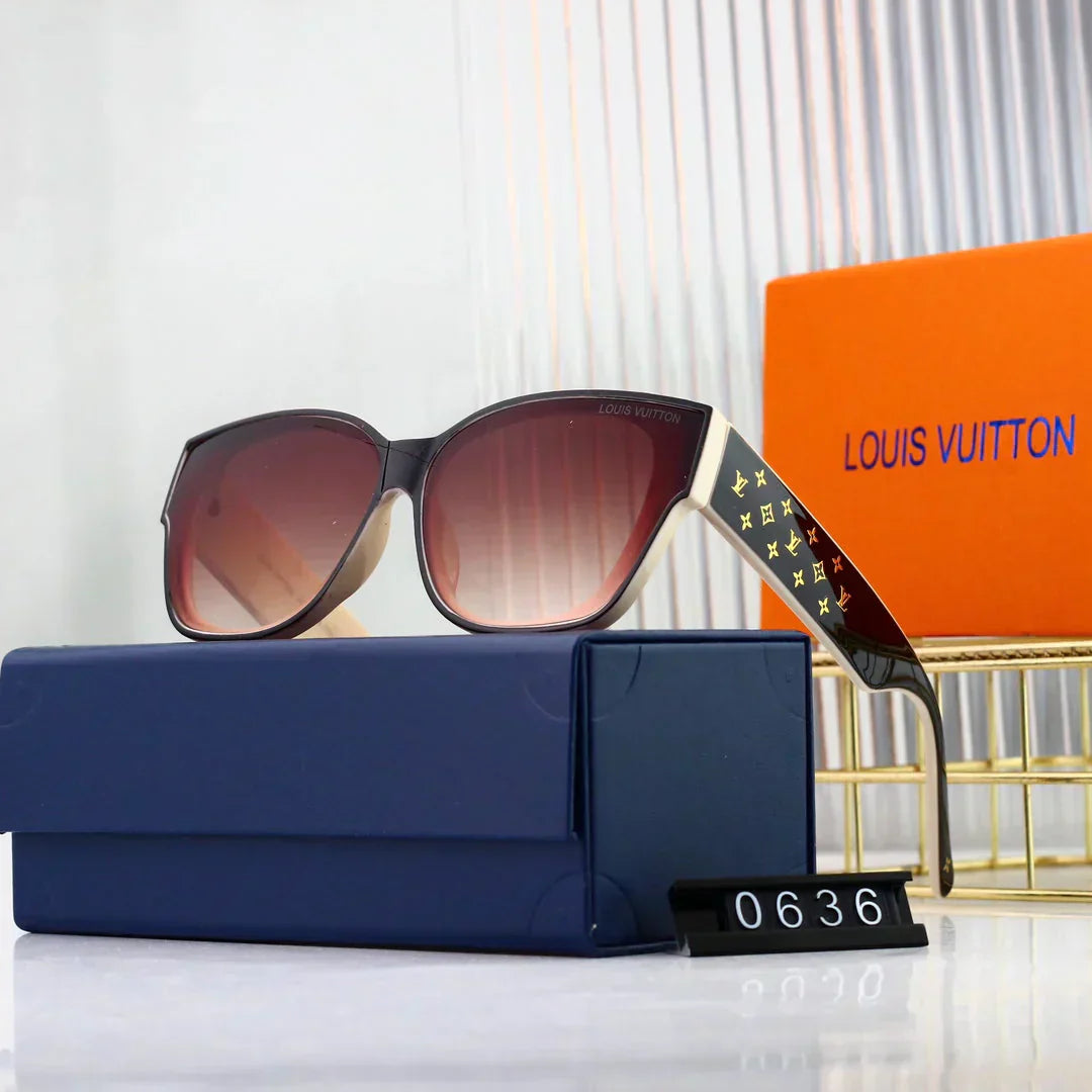 2025 Large frame sunshade fashionable travel sunglasses