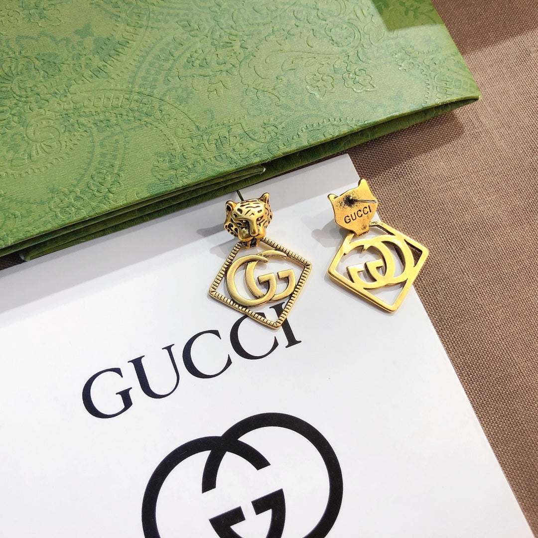 2025 Vintage Leopard Earrings