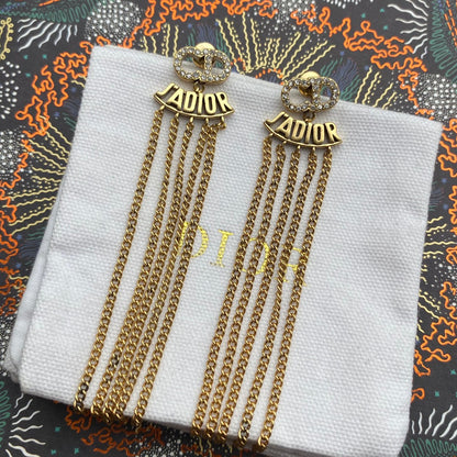 2025 Alphabet Fringe Earrings