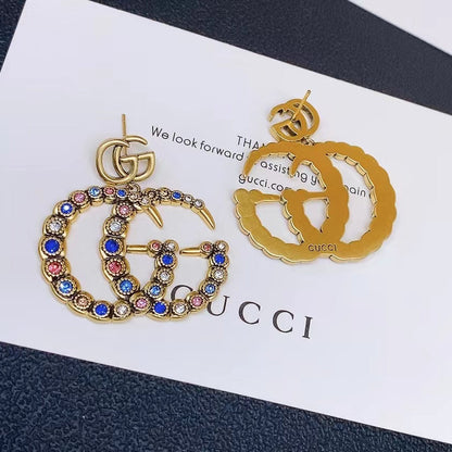 2025 New Style Colorful Crystal Earrings