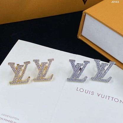 2025 Full Diamond Logo Earrings