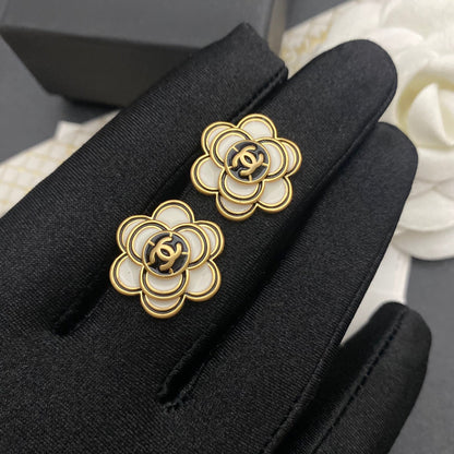 2025 Camellia Stud Earrings