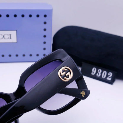 2025 color block square sunglasses