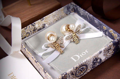 2025 Classic Bee Collection Pearl Earrings