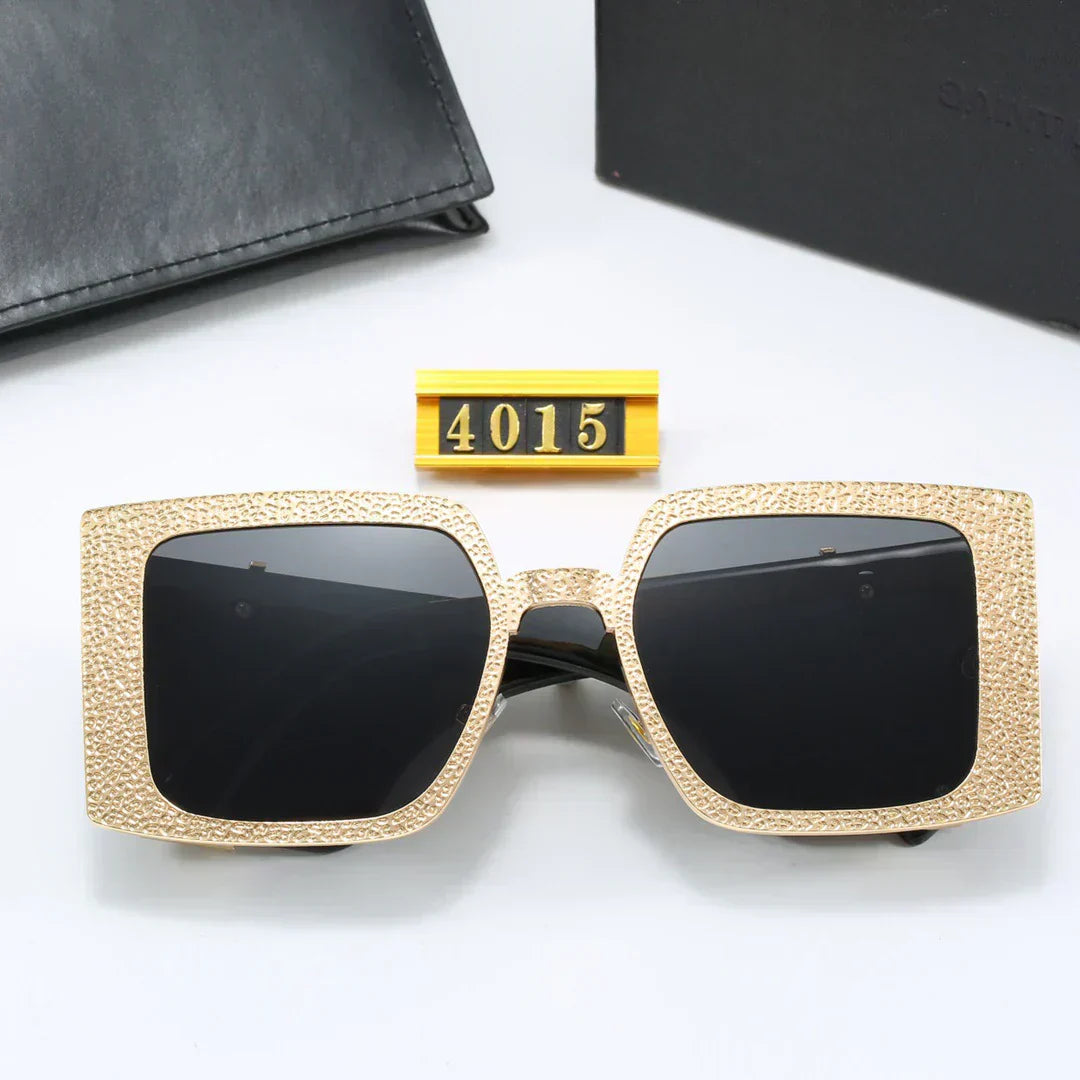 2025 Textured Metal Frame Sunglasses