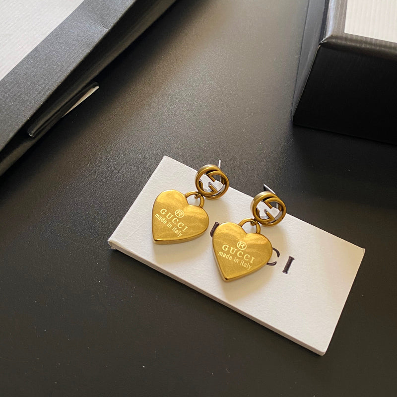 2025 Vintage Heart Shape Earrings