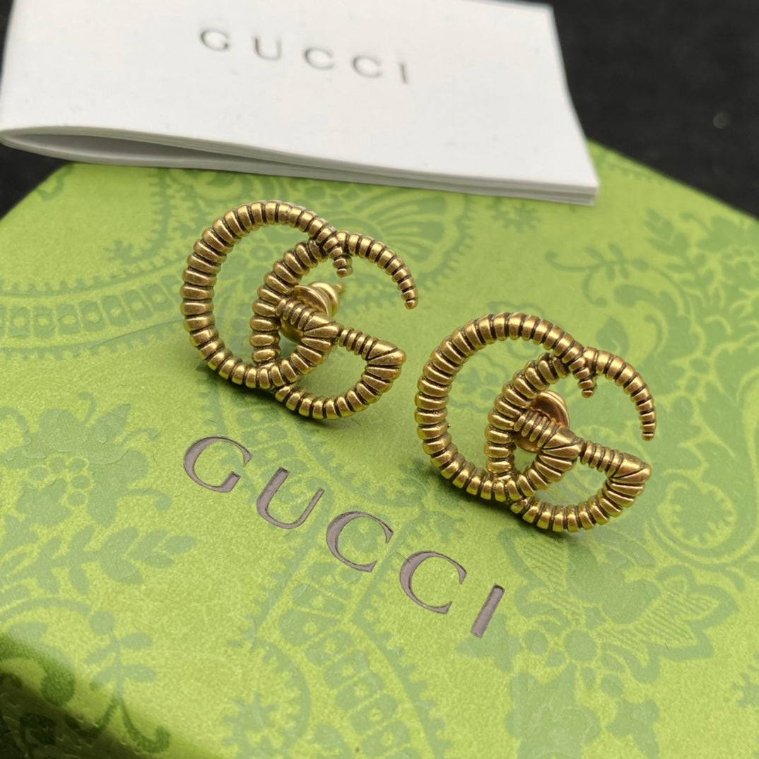 2025 Vintage Double Stud Earrings
