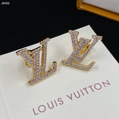 2025 Full Diamond Logo Earrings