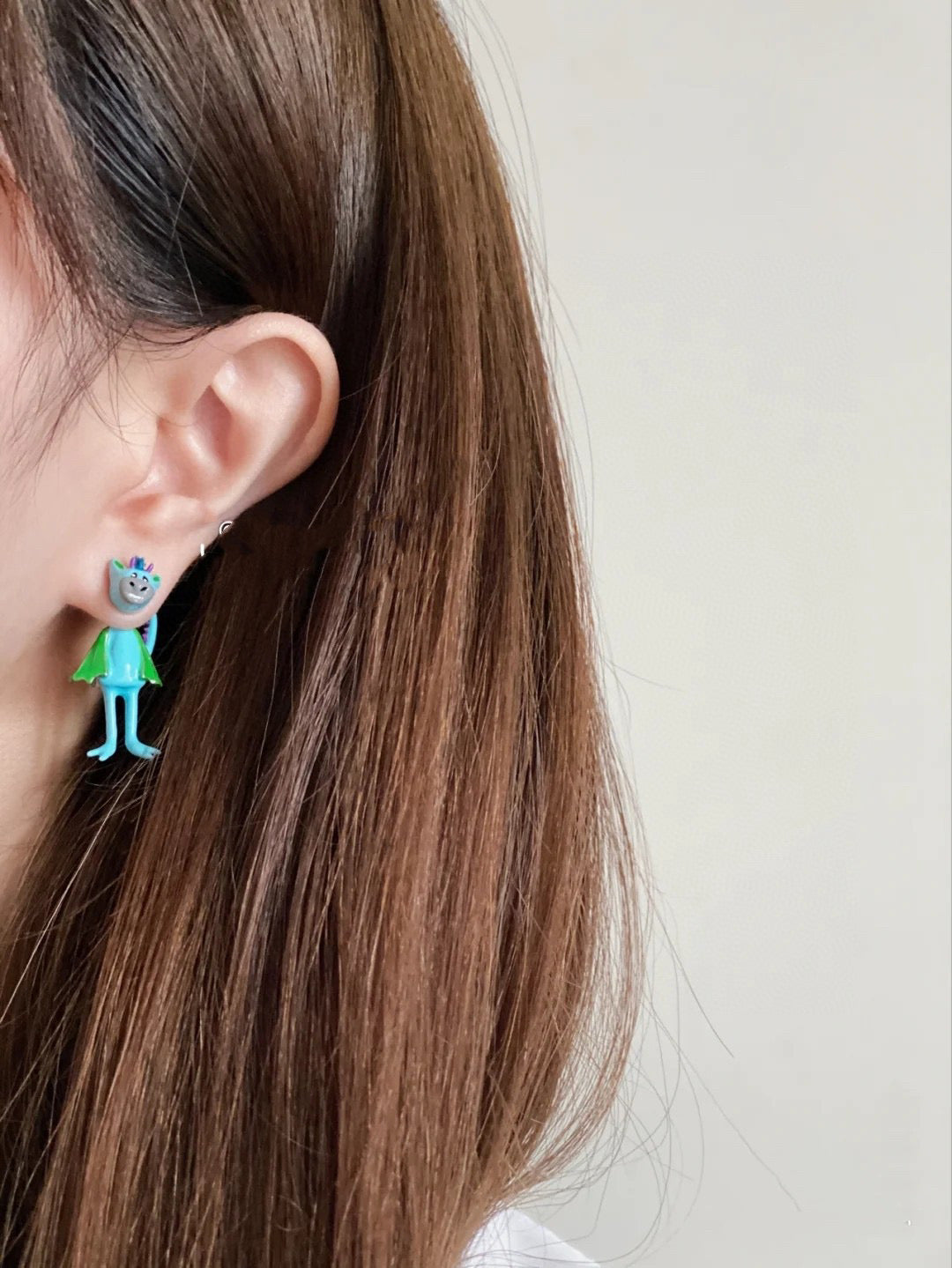 2025 Angel Pig 3 Piece Earrings