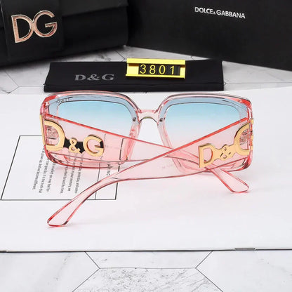 2025  Thick Frame Fashion Sunglasses 3801